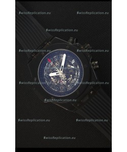 Hublot Big Bang Unico All Black Sapphire Quartz Replica Watch 45MM