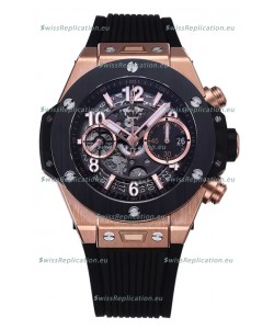 Hublot Big Bang Unico Rose Gold Casing 1:1 Mirror Edition Swiss Replica Watch