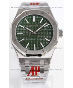 Audemars Piguet Royal Oak 15510 41MM Green Dial 904L Steel CALIBRE 4302 Movement 1:1 Mirror Replica