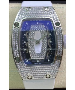 Richard Mille RM-07-01 Diamonds Dial and Casing Ladies 1:1 Swiss Replica Watch 
