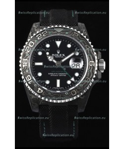 Rolex GMT Masters II DiW Edition Swiss Replica ETA 3285 Movement - Black Dial 