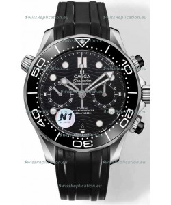 Omega Seamaster Co-Axial Master Chronograph Stainless Steel Black Dial 44MM 1:1 Mirror Replica