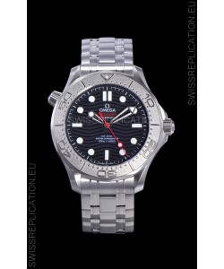 Omega Seamaster Diver 300M Nekton Edition 1:1 Mirror Replica Watch in Black Dial