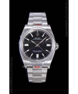 Rolex Oyster Perpetual REF#124300 41MM Cal.3230 Movement Swiss Replica Black Dial 904L Steel 1:1 Mirror Replica Watch