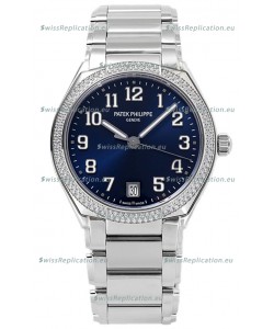 Patek Philippe Twenty-4 Blue Dial 904L Steel Casing 1:1 Mirror Replica Watch 36MM