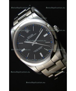 Rolex Oyster Perpetual Cal.3132 Movement Swiss Black Dial Oyster Strap - Ultimate 904L Steel Watch 