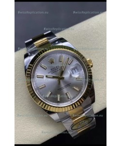 Rolex Datejust M126333 41MM ETA3235 72 Hours Power Steel Dial Oyster 1:1 Mirror Replica Yellow Gold 904L Steel