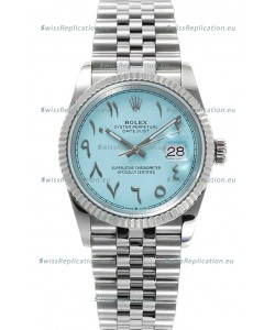 Rolex Datejust M126234 36MM ETA3235 Tiffany Blue Dial - 904L Steel Casing 