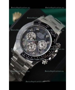 Rolex Daytona Super Clone White Gold Casing Pearl Dial Cal.4131 Movement Watch Ceramic Bezel