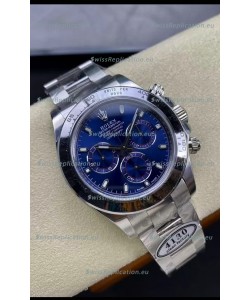Rolex Cosmograph Daytona M116509 Original Cal.4130 Movement - 904L Steel Watch in Blue Dial