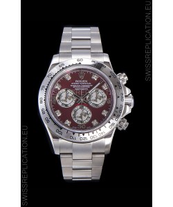 Rolex Daytona Stainless Steel Watch with Original Cal.4130 Movement - 1:1 Mirror 904L Steel Watch