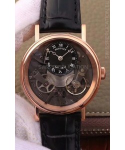 Breguet Tradition 7057BR/R9/9W6 Pink Gold Dual Tourbillon Swiss Replica Watch