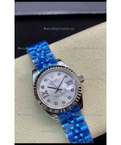 Rolex Datejust 179174 28MM Swiss Replica in 904L Steel in White Dial - 1:1 Mirror Replica