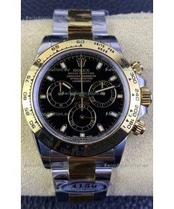 Rolex Daytona Two Tone Yellow Gold 116503 Original Cal.4130 Movement - 1:1 Mirror 904L Steel Watch