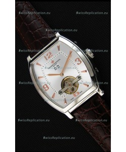 Vacheron Constantin Malte Japanese Tourbillon Replica Watch White Steel Dial