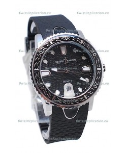 Ulysse Nardin Lady Diver Starry Night Replica Watch in Black Dial