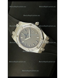 Audemars Piguet Royal Oak Ladies Quartz Replica Watch in Steel Case