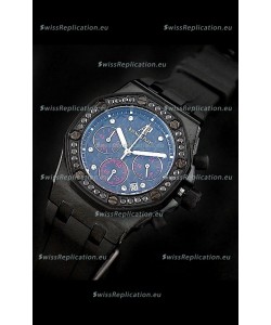 Audemars Piguet Royal Oak Offshore Lady Alinghi Swiss Watch in Blue Dial