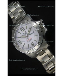 Ball Hydrocarbon Spacemaster Automatic Replica Day Date Watch in White Dial - Original Citizen Movement 