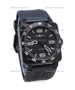 Bell and Ross BR 03 Type Aviation Carbon Swiss Automatic Watch