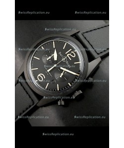 Bell and Ross BR126 Vintage Swiss Quartz Watch in PVD Casing