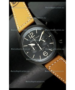 Bell and Ross BR126 Vintage Swiss Quartz Watch in PVD Casing