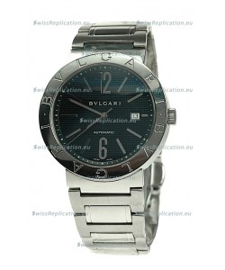 Bvlgari Automatic Swiss Replica Watch in Black Dial