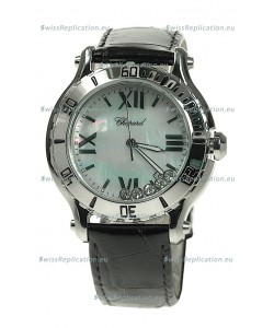Chopard Happy Sport Ladies Japanese Watch in White Pearl Dial