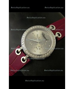 Chopard Xtravaganza Ladies Japanese Replica Watch in Silver Dial