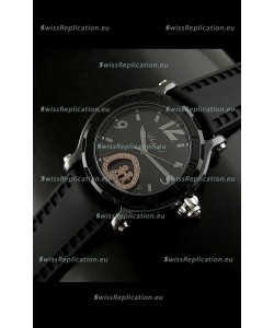 Chopard Limited Edition Swiss Replica Watch in Black Strap