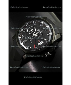 Corum Admiral's Cup Japanese Replica Watch in Black Dial