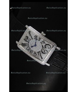Franck Muller Master of Complications Long Island Ladies Watch in Stainless Steel 