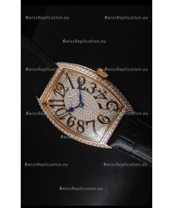 Franck Muller Master of Complications Casablanca Ladies Watch in Rose Gold Case 