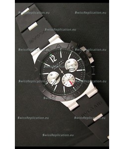 Bvlgari Diagono Titanium Japanese Automatic Replica Watch