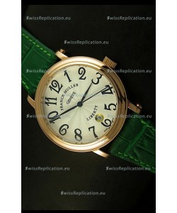Franck Muller Master of Complications Liberty Japanese Watch in Green Strap