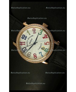 Franck Muller Master of Complications Liberty Japanese Watch in Black Strap
