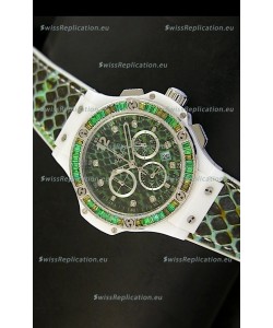 Hublot Big Bang BOA Bang Green Dial/Strap Watch 34MM