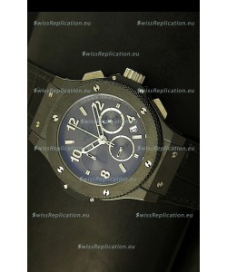 Hublot Big Bang Black Ceramic Case Watch in Quartz Movement