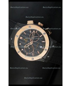 Hublot Classic Fusion Chrono Japanese Quartz Replica Watch Two Tone