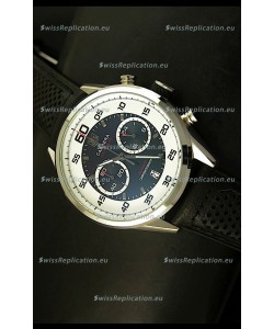 Tag Heuer Carrera Calibre 36 Flyback Black Dial Replica Watch - Quartz Movement