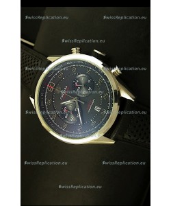 Tag Heuer Carrera Calibre 36 Flyback Black Dial Replica Watch - Quartz Movement