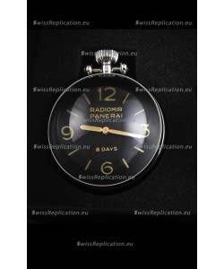 Panerai Radiomir 8 Days PAM581 Table Clock Swiss Watch with Box and Watch Stand