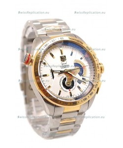 Tag Heuer Grand Carrera Calibre 36 Japanese Replica Two Tone Gold Watch