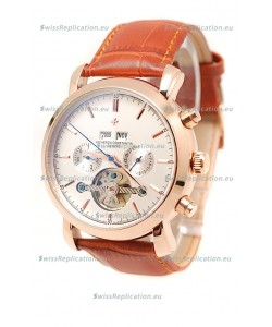 Vacheron Constantin Malte Tourbillon Japanese Gold Watch 