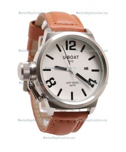 U-Boat Classico Japanese Watch in White Dial