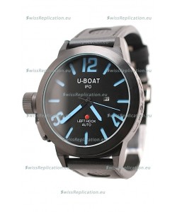 U-Boat Classico Japanese Replica PVD Watch in Blue Markers