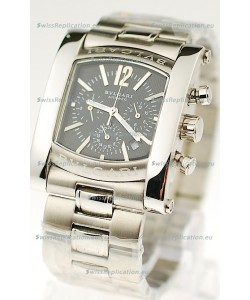 Bvlgari Assioma Japanese Quartz Watch in Black Dial