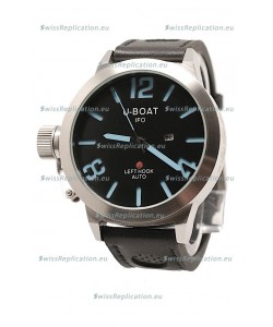 U-Boat Classico Japanese Replica Watch in Black Dial