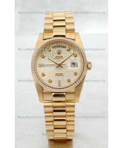 Rolex Day Date Gold Japanese Replica Watch