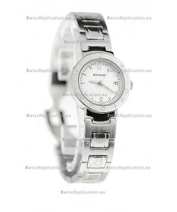 Bvlgari Quartz Japanese Watch in Silver Dial